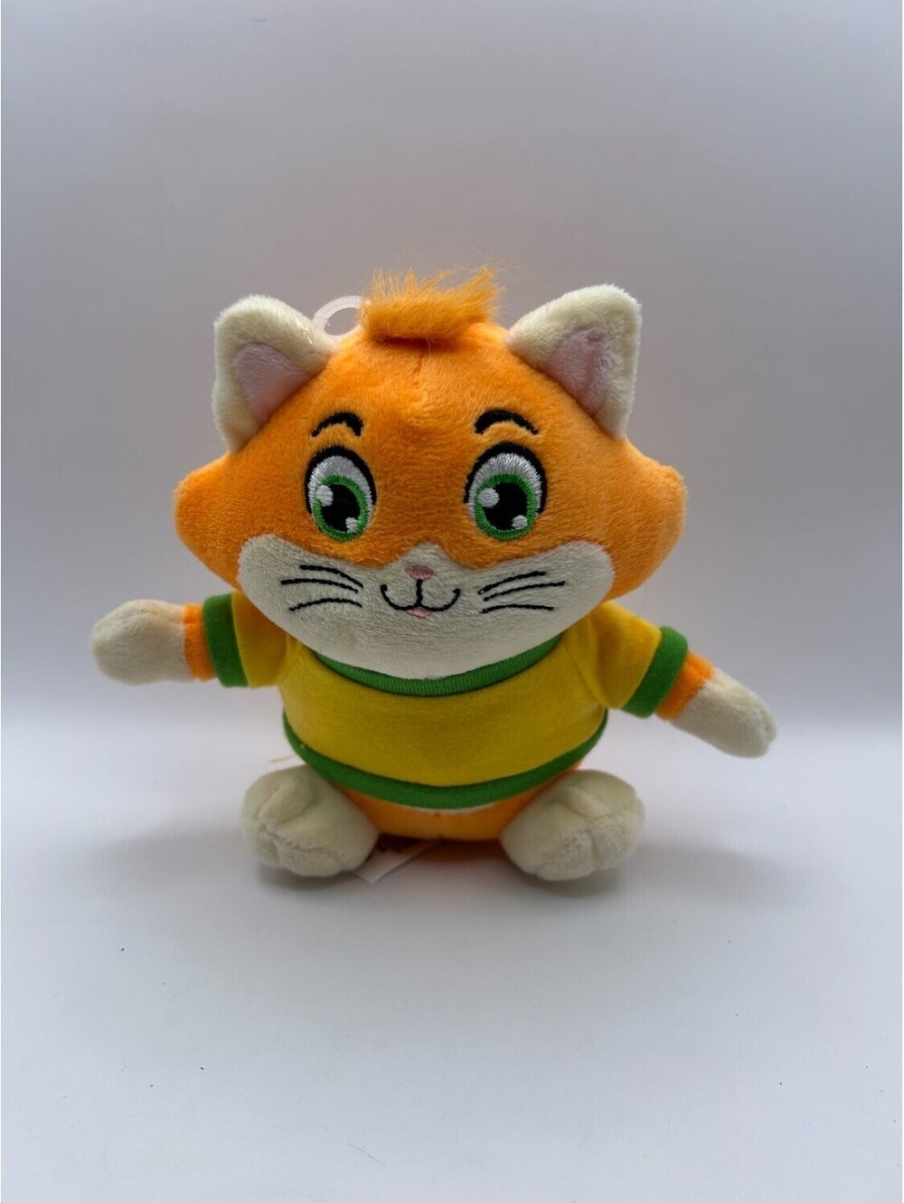 Bandai Lampo Cat Plush Toy Small Orange Washable